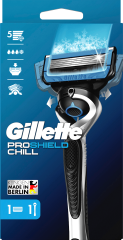 GILLETTE Rasierer, ProShield Chill, 1 St, Джилетт Набор для бритья ProShield Chill: станок и 1 сменная кассета, 1 набор