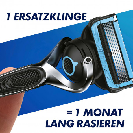 GILLETTE Rasierer, ProShield Chill, 1 St, Джилетт Набор для бритья ProShield Chill: станок и 1 сменная кассета, 1 набор