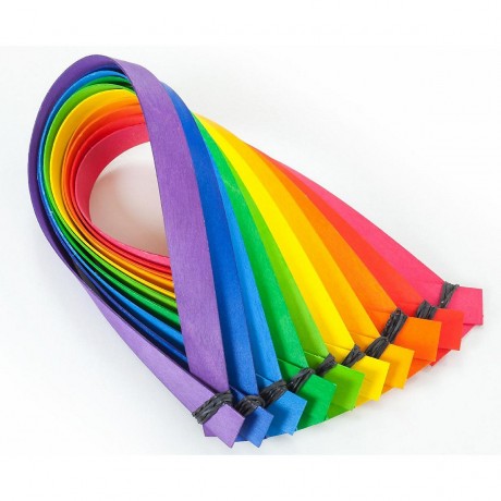 SINA®SPIELZEUG Holzspielzeug FlechtKunst 100cm Rot 4 Stuck Деревянная игрушка плетеная арт 100см красная 4 штуки