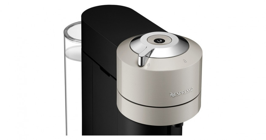 Krups Krups Nespresso Vertuo Next & Aeroccino XN911B, Kapselmaschine hellgrau/schwarz  hellgrau, schwarz Krups Nespresso Vertuo Next &amp; Aeroccino XN911B, капсульная машина светло-серый/черный