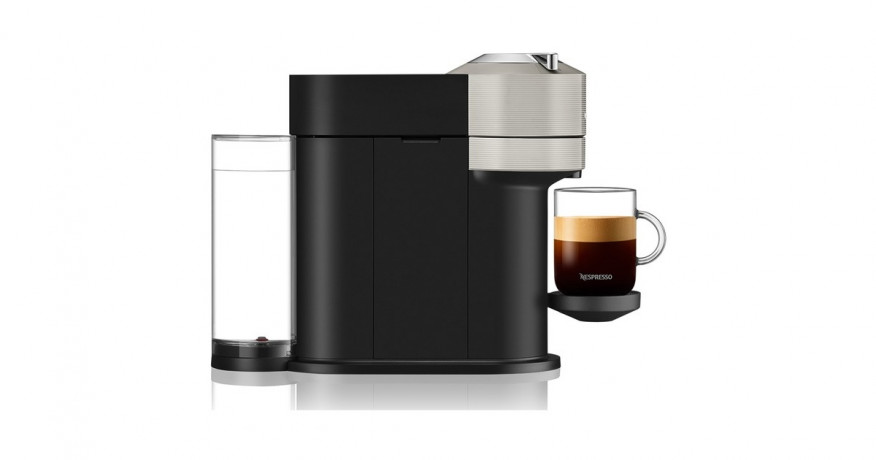 Krups Krups Nespresso Vertuo Next & Aeroccino XN911B, Kapselmaschine hellgrau/schwarz  hellgrau, schwarz Krups Nespresso Vertuo Next &amp; Aeroccino XN911B, капсульная машина светло-серый/черный