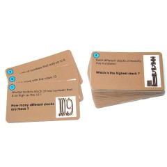 Wissner aktiv lernen Aufgabenkartchen fur Stapelzahlen (englisch) Карточки с заданиями для номеров стопок (английский)