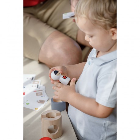 PLANTOYS Stapelspielzeug Raumschiff Steckspielzeug Штабелируемая игрушка с космическим кораблем