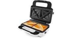 Tefal Tefal Snack XL SW7011, Sandwichmaker weiss/grau, 850 Watt, mit 2 Platten-Sets  weiss/grau Tefal Snack XL SW7011, сэндвичница белый/серый, 850 Вт, с 2 наборами тарелок