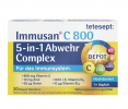 tetesept Immusan C 800 5-in-1 Abwehr Complex, Защитный комплекс 5 в 1, таблетки, упаковка из 20 шт.