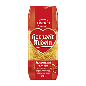 Zabler Hochzeit Nudeln Вермишель 250г