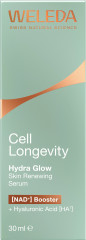 WELEDA Cell Longevity Hydra Glow Skin Renewing Serum, 30 ml, Вечерняя энзимная сыворотка-пилинг Hydra Glow с гиалуроновой кислотой HA7, 30 мл