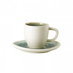 Rosenthal Rosenthal Junto Aquamarine - Steinzeug Espresso-Obertasse 0,09 L Rosenthal Junto Aquamarine - Чашка для эспрессо из керамики 0,09 л