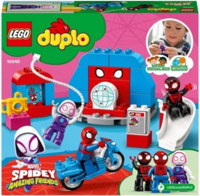 LEGO LEGO DUPLO 10940 Spider-Mans Hauptquartier LEGO DUPLO 10940 Штаб-квартира Человека-паука