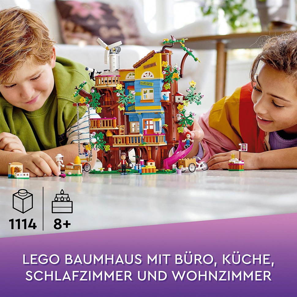 Купить LEGO Friends 41703 Freundschaftsbaumhaus ЛЕГО Дом друзей на дереве в  интернет-магазине Diskontshop.eu Германия всего за 13 039 руб. в