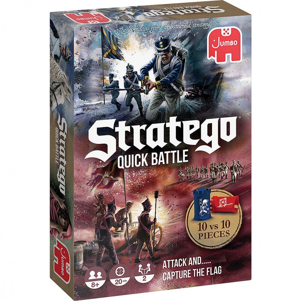 Купить Jumbo Stratego Quick Battle Быстрая битва Стратего в  интернет-магазине Diskontshop.eu Германия всего за 1 694 руб. в