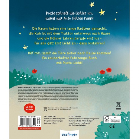 Thienemann Esslinger Verlag Mein Puste-Licht-Buch: Licht an My Puste-Licht-Book: свет включен