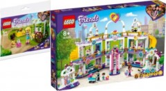 LEGO Friends 2er Set: 30413 Blumenwagen - Polybag + 41450 Heartlake City Kaufhaus Набор &laquo;Друзья&raquo; из 2 предметов: 30413 Цветочная тележка &mdash; полиэтиленовый пакет + 41450 Универмаг Heartlake City