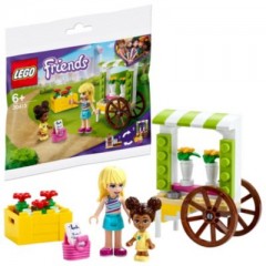 LEGO Friends 2er Set: 30413 Blumenwagen - Polybag + 41450 Heartlake City Kaufhaus Набор &laquo;Друзья&raquo; из 2 предметов: 30413 Цветочная тележка &mdash; полиэтиленовый пакет + 41450 Универмаг Heartlake City
