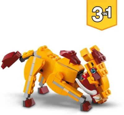 LEGO LEGO Creator 31112 Wilder Lowe LEGO Creator 31112 Дикий лев