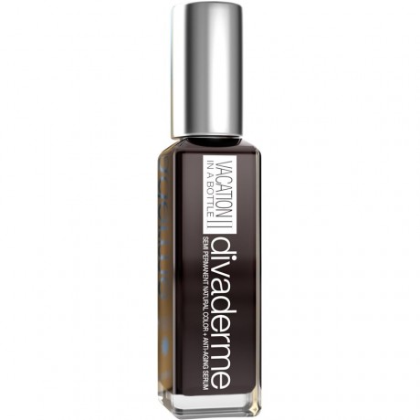 Divaderme Vacation in a Bottle Semi Permanent Natural Color + Anti-Aging Serum  Отпуск в бутылке Полуперманентная натуральная краска + антивозрастная сыворотка