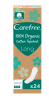 Carefree  Slipeinlagen Organic Cotton Long 24 St, Карефри Ежедневные прокладки из органического хлопка Long 24шт, 1 упаковка (24 штуки)