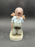 Статуэтка винтажная Im Stil Goebel "Девочка с пилой", фарфор, 13 х 9см, Германия, 1960-70гг.