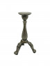 Посвечник винтажный на высоком треножье, на одну свечу, металл, 18 х 9 см, Германия, 1960-70гг.