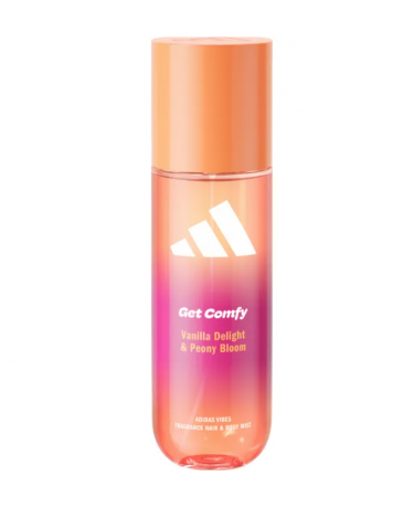 adidas Vibes Get Comfy, Bodymist 236 ml, Спрей для волос и тела adidas Vibes 236мл