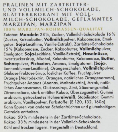 Niederegger - Adventskalender Рождественский Адвент-календарь Wichtelwerkstatt Marzipan - 500г