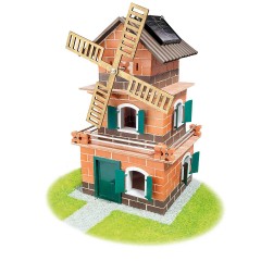 teifoc teifoc Steinbaukasten Solar-Haus-Windmuhle 380 Teile Каменный конструктор teifoc солнечный дом ветряная мельница 380 деталей