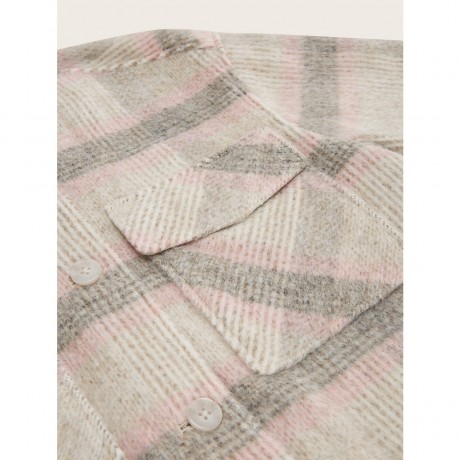 TOM TAILOR Jacken Hemdjacke mit Karomuster  Jeansjacken Куртки Жакет-рубашка в клетку джинсовые куртки