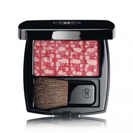 Румяна Chanel Les Tissages de Chanel Blush Duo Effect Tweed, оттенок 110 Tweed Cherry Blossom