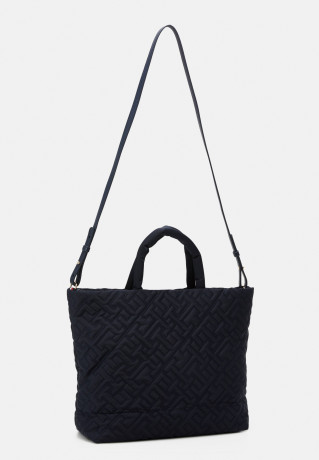 Tommy Hilfiger IDOL TOTE MONO Tote bag space blue IDOL TOTE MONO Сумка-тоут космический синий