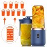 PRANITE PRANITE Smoothie-Maker Tragbarer Mixer, Portable Blender Smoothie Maker fur Smoothies, USB Smoothie Maker to Go, Mini Mixer fur Auto, Sport, Kuche Портативный блендер PRANITE Smoothie Maker, портативный блендер Smoothie Maker для смузи, USB-прибо
