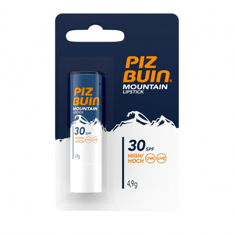 Piz Buin Mountain Lipstick, SPF 30, Бальзам для губ для зимних видов спорта с SPF 30 4,9г