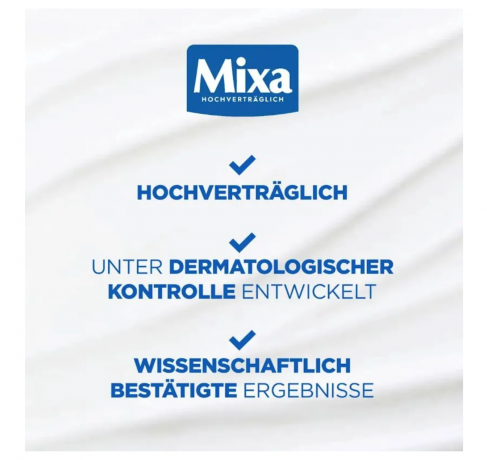 Mixa Panthenol Comfort Body Balsam 250ml, Лосьон для тела Panthenol Comfort, Франция, успокаивает и восстанавливает кожу, против сухости и раздражения, для чувствительной кожи, без отдушек, 250 мл