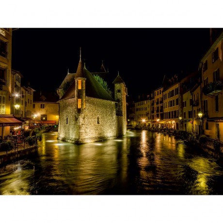 CALVENDO Puzzle CALVENDO Puzzle Annecy in der Nacht Пазл CALVENDO Puzzle Annecy ночью