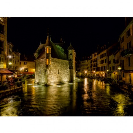 CALVENDO Puzzle CALVENDO Puzzle Annecy in der Nacht Пазл CALVENDO Puzzle Annecy ночью