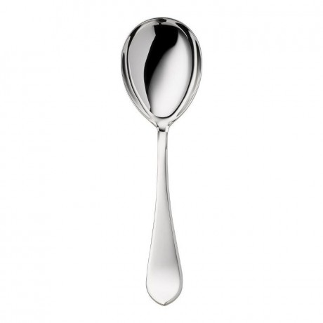 Robbe & Berking Robbe & Berking Eclipse - 150 g versilbert Kompott-/Salatloffel gross Robbe & Berking Eclipse - 150 г посеребренная ложка для компота/салата большая