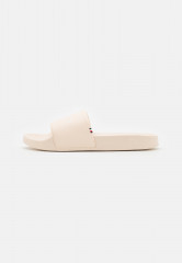 Tommy Hilfiger FEMININE SEASONAL SLIDE Mules sugarcane ЖЕНСКИЕ СЕЗОННЫЕ СЛАЙДЫ Мюли сахарный тростник