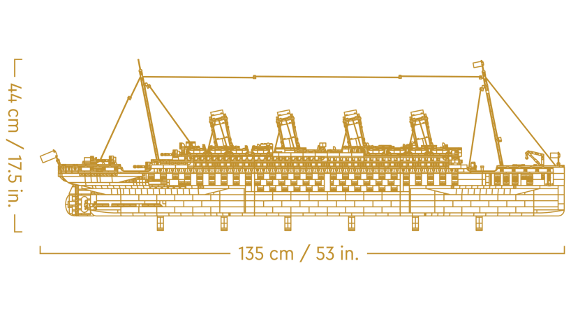 Lego LEGO Titanic Лего Титаник