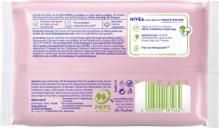 NIVEA 3in1 Mizellen Reinigungstucher, 25 Stuck, Нивеа Мицеллярные очищающие салфетки 3 в 1, для всех типов кожи, снятие макияжа, 25 шт