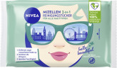 NIVEA 3in1 Mizellen Reinigungstucher, 25 Stuck, Нивеа Мицеллярные очищающие салфетки 3 в 1, для всех типов кожи, снятие макияжа, 25 шт