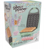 Giles & Posner Sorbet Gloss Stick-Waffeleisen, 4 Waffeln, 520W,  Вафельница для мини бельгийских вафель, 520 Вт, антипригарное покрытие, индикаторы готовности, 15,5x22,3x9,3 см, бакелит, зелёный