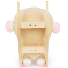 bieco Plusch Schaukeltier Baby Hase 60 cm aus Holz Schaukelpferd mit Sicherheitsgurt Schaukeltiere Плюшевая качалка