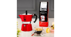 Bialetti Bialetti Moka Express, Espressomaschine rot, 1 Tasse  rot Bialetti Moka Express, кофемашина для эспрессо, красная, 1 чашка