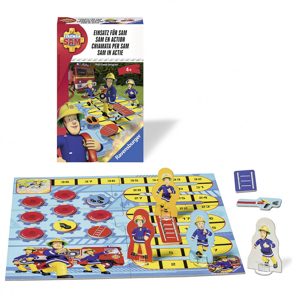 Купить Ravensburger Mitbringspiel Feuerwehrmann Sam: Einsatz fur Sam  Возьмите с собой игру Fireman Sam: Operation for Sam в интернет-магазине  Diskontshop.eu Германия всего за 977 руб. в