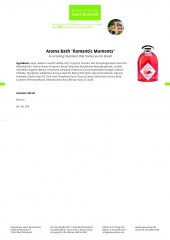 Krauterhaus Sanct Bernhardt Aroma Bath &quot;Romantic Moments&quot;, 500 мл