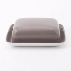 Kahla Kahla Pronto Colore taupe Butterdose eckig Kahla Pronto Colore серо-коричневая квадратная масленка