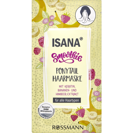 ISANA Smoothie Ponytail Haarmaske Исана Маска для волос для ухода за длинными волосами 1 шт.