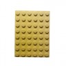 LEGO LEGO 6X8 Platten Beige - Tan Plate 3036 - Brandneu - 25x LEGO 6X8 Тарелки бежевого цвета — коричневая тарелка 3036 — абсолютно новая — 25 шт.