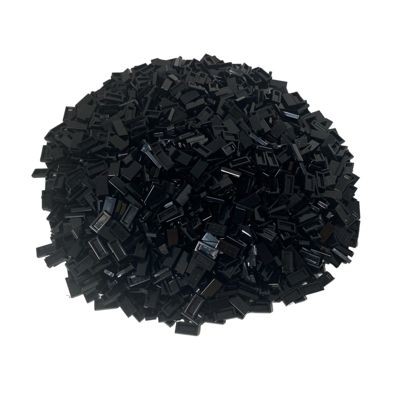 LEGO LEGO 1x2 Fliesen Schwarz - 500 Stuck - Black tile 3069b Плитки LEGO 1x2 Black — 500 штук — Черная плитка 3069b