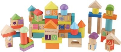 EverEarth 80 Stuck Bausteine 80 штук строительных блоков