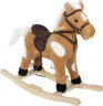 WOLTU Baby Rocking Horse Toy with Animal Sounds and Handles, 74 x 65 x 34 cm Игрушка-качалка Лошадка WOLTU для малышей со звуками животных и ручками, 74 x 65 x 34 см